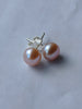 Large Peach Pearl Beads, Bracelets, Earrings