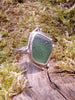 Green Seaglass Ring