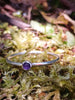 Tiny Amethyst stacking ring