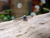 Tiny Amethyst stacking ring