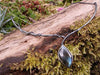 Sterling silver and Labradorite Tendril Twist necklace