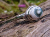 Sterling silver and Ocean Jasper Eye of the Sea  Ring