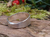 Sterling silver rock textured ring